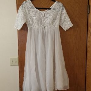 Lace dress cover